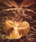 The Great Red Dragon and the Woman Clothed with Sun by William Blake